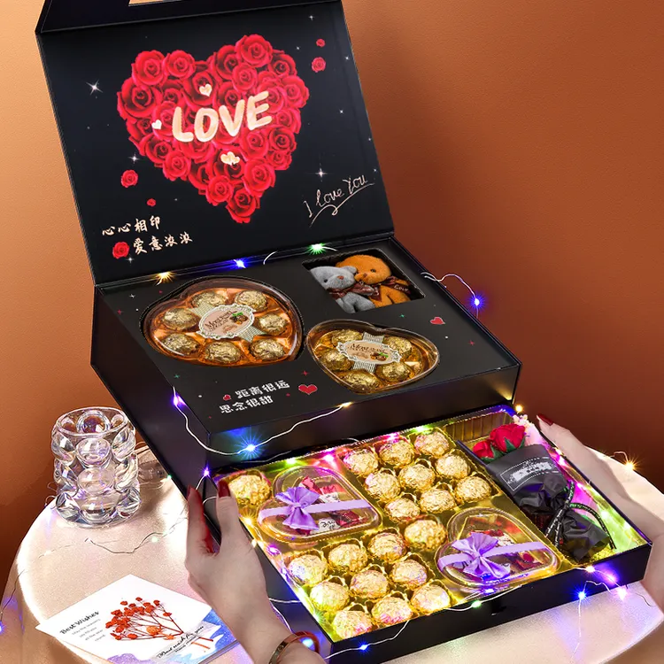 520情人节创意巧克力礼盒生日告白礼物送老婆送女友送男友送情人.