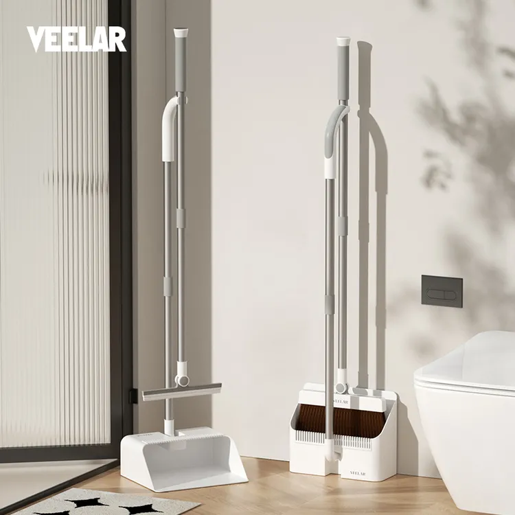 VEELAR扫把套装簸箕组合家用扫帚刮水神器扫地笤帚垃圾铲