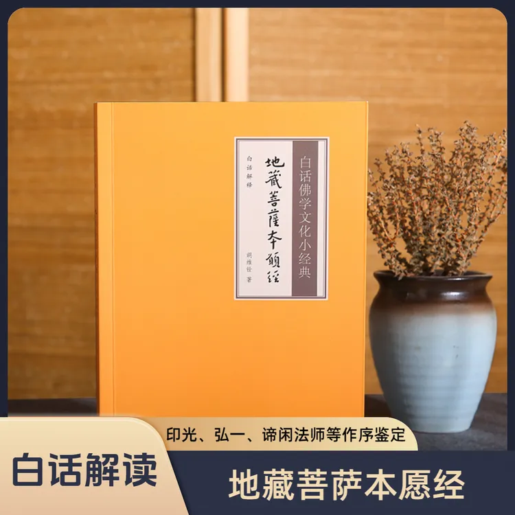 【白话解释】地藏菩萨本愿经 白话佛学文化小经典 传统文化修心修行