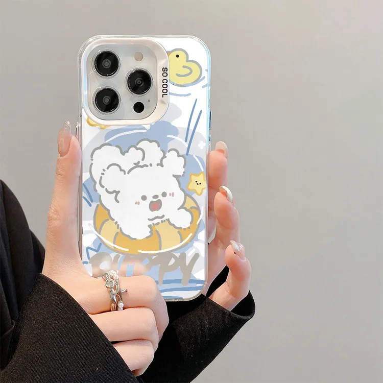 磨砂彩银适用苹果15/iphone/华为荣耀/vivo/oppo/小米手机壳防摔