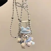 小众蓝帽猫猫雪莉玫适用iPhone16proma手机壳15pro创意14斜跨13女