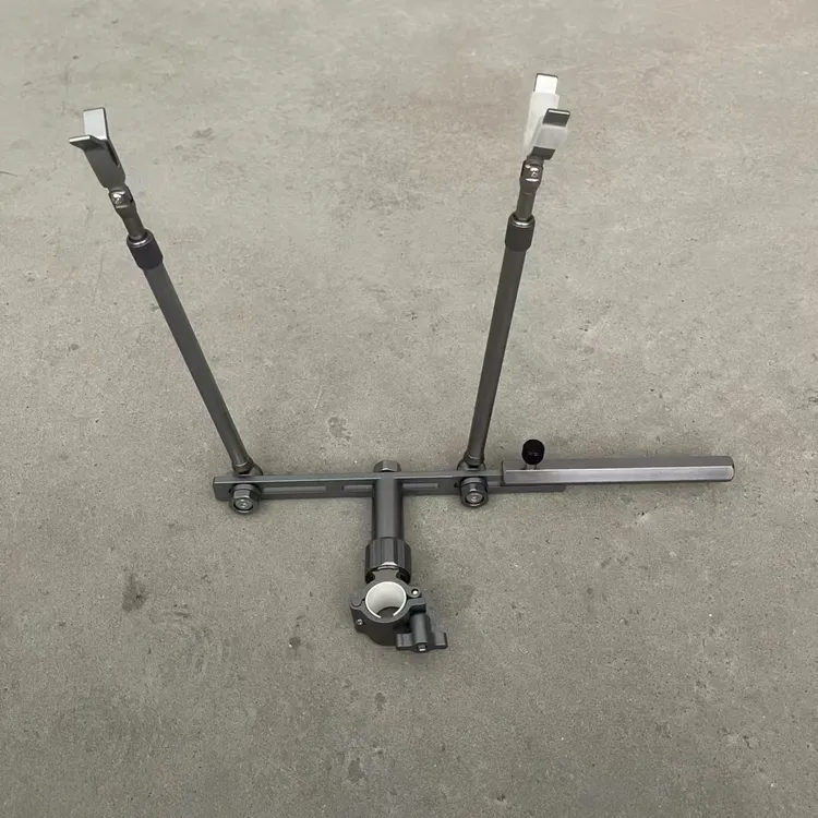 精工专业筏钓椅支架全合金左右互换加长款钓椅支架