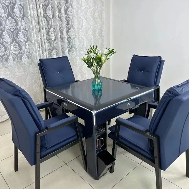 新款高端麻将机全自动餐桌两用多功能家用商务型静音四口麻将桌