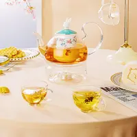 Blan Bunny/布兰兔仙踪骨瓷玻璃壶套装一壶两杯下午茶茶具礼盒