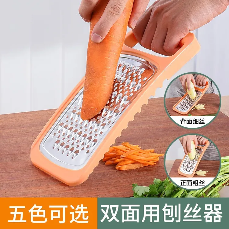 双面刨丝器土豆丝擦子擦丝器方丝西葫芦菜器擦菜器切丝器家用
