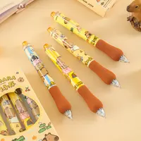 方岛豚门永存系列中性笔st笔头高颜值黑色0.5mm按动笔ins高颜值