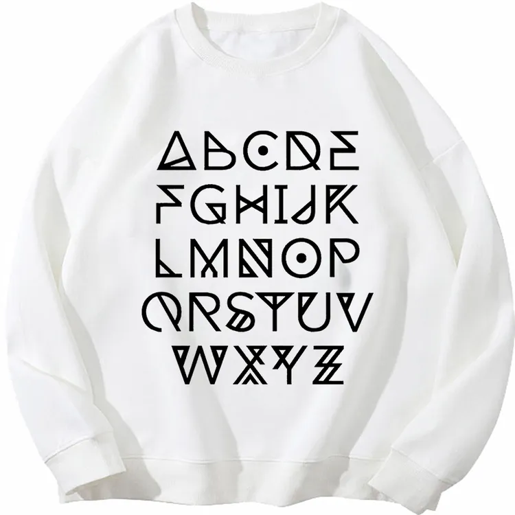 欧美式长袖宽松休闲圆领男士卫衣秋冬潮流韩版印花秋季男上衣套头