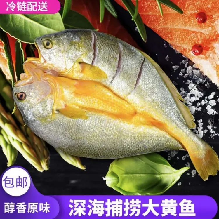 渔村里（200g/条）7条福建霞浦黄花鱼黄鱼鲞冰鲜