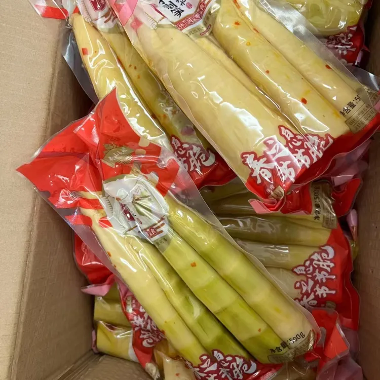 夷山夷水.手剥笋.微辣手剥笋笋肉 纯肉 每包500g 多规格可选