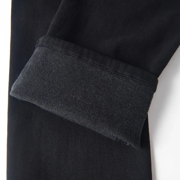 男士大码加绒牛仔裤秋冬新款加厚大码保暖休闲牛仔裤男绒裤男冬季