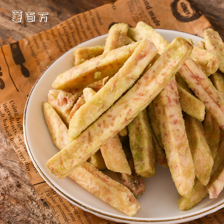 香酥芋头条芥末原切芋头条新鲜酥香好吃90g*2袋