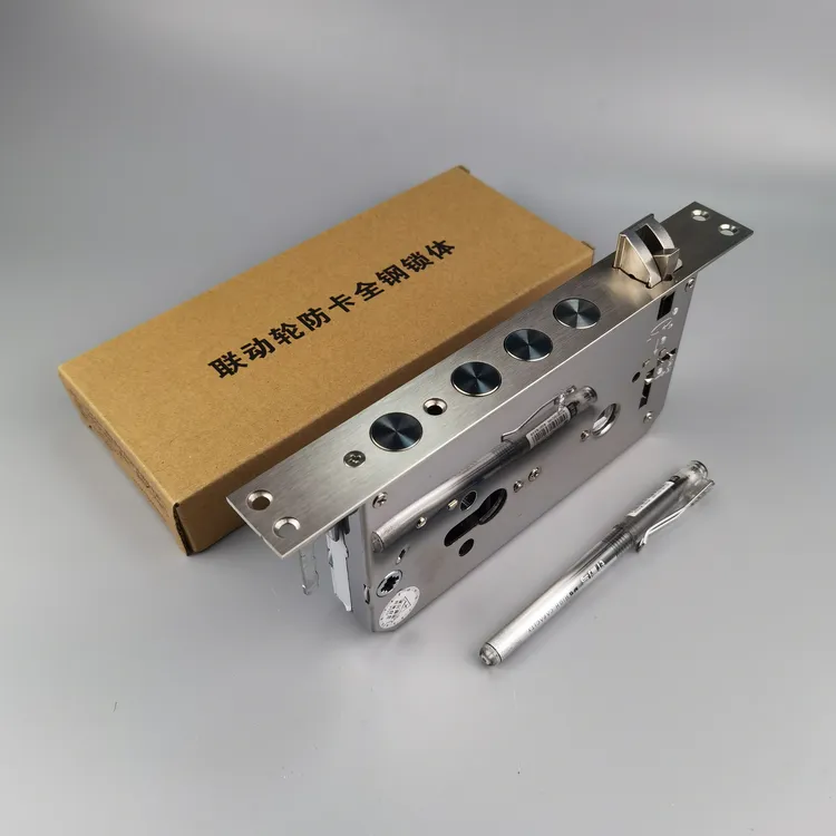 广东锁体30*240无敌虎全钢连杆B级防撞假钩 智能锁专用 中性包装