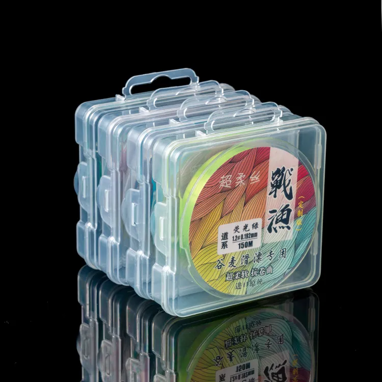 战渔-进口原丝谷麦滑漂矶钓鱼线-强拉力抗卷曲鱼线