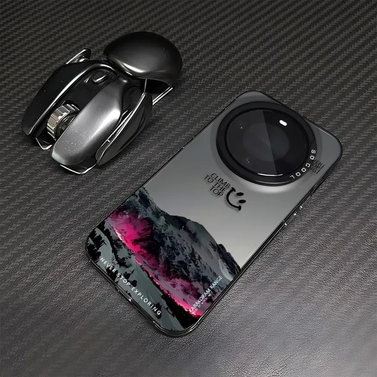 熔岩雪山适用VIVOX200Pro手机壳X200ultra创意高级感X100S防摔壳