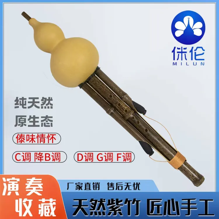 七孔原生态葫芦丝初学儿童专业演奏型
