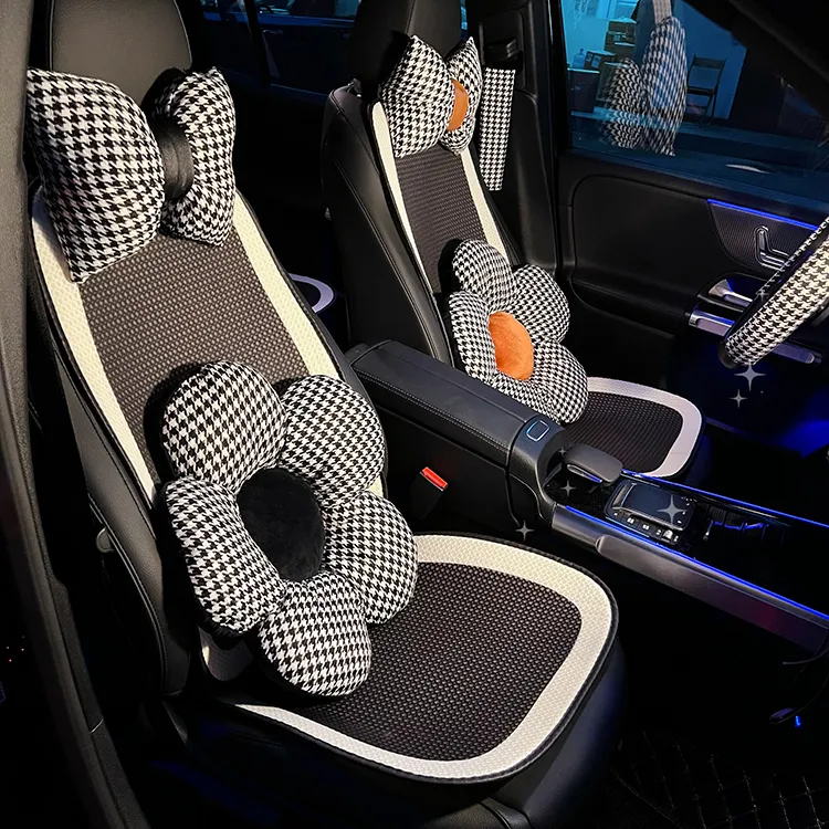 汽车坐垫单片四季通用屁股垫车载高级感后排夏季女神网红座椅座垫