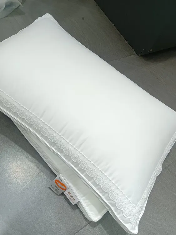 任小倩专属枕芯刺绣枕头中高好质量柔软成人家用质量好高端品质