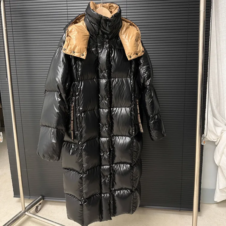 【UNA推荐-—巴拉那】经典加厚长款保暖白鹅绒极寒鹅绒长款羽绒服z24