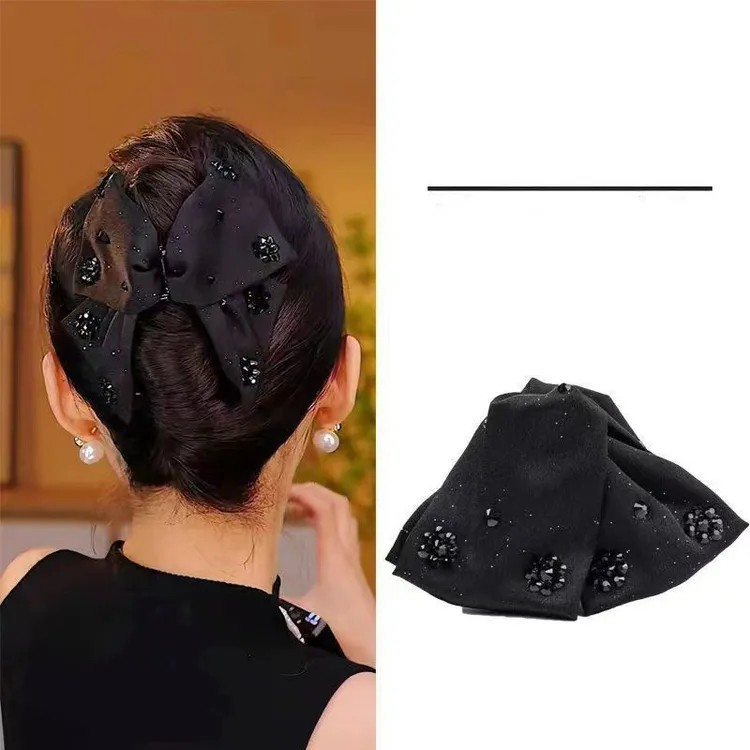 诗泊雅 发夹女后脑勺新款夹子高级感气质半扎抓夹头饰