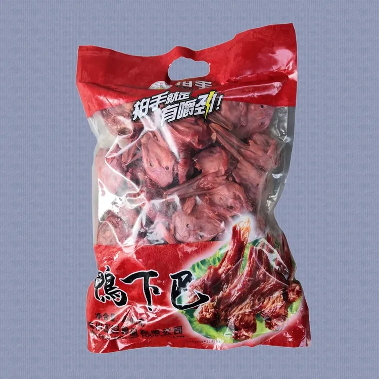 【老扁强烈推荐】温州拍手鸭下巴2500g装酒糟鸭头饭店酒店烧烤红烧