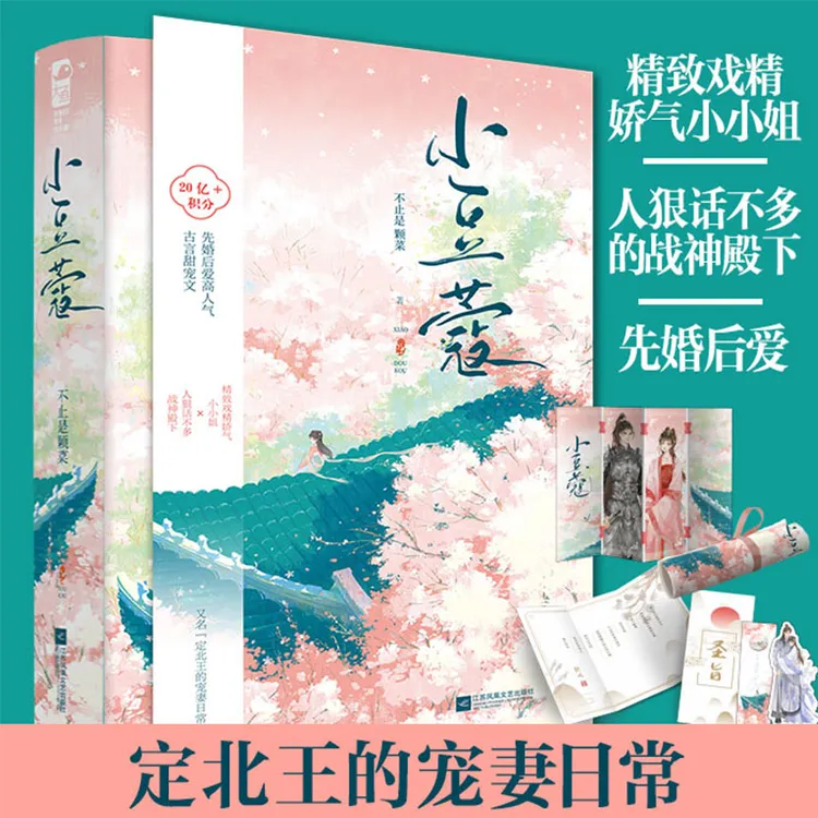 赠纸海报+书签等 小豆蔻 草莓印后古风青春言情小说畅销书正版书