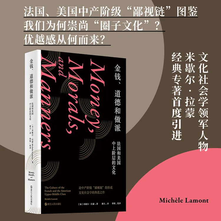 金钱道德和做派(法国和美国中上阶层的文化) 博库网 米歇尔·拉蒙 