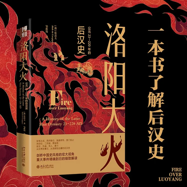 洛阳大火：公元23-220年的后汉史 剑桥中国史风格的宏大视角 重大