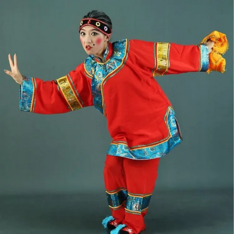 媒婆衣服老太太服装老太婆花婆地主秧歌喜婆古装演出服