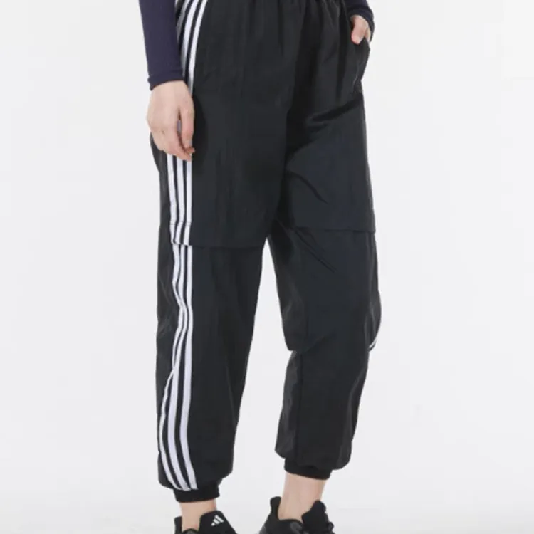 Adidas阿迪达斯三叶草长裤女运动裤休闲宽松束脚裤GN2926        