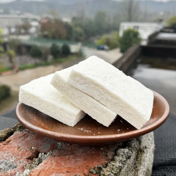 金寨手工糍粑农村糯米糍粑大别山传统工艺年糕农家软糯营养乡味浓