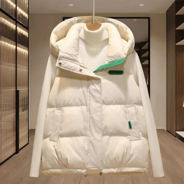 今年流行爆款棉服马甲女款2025新款秋冬季宽松休闲连帽马夹外穿