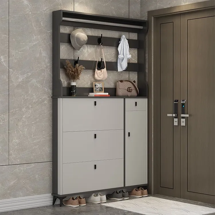 意式超薄鞋柜家用门口入户翻斗玄关柜一体收纳神器省空间新款鞋架