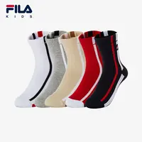 FILA斐乐儿童【抗菌除臭】(品质童装)儿童不臭脚袜子K17B431313F