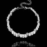 铜合金合成锆石手链 美可儿   K39   银色(15+7cm)个性气质手链