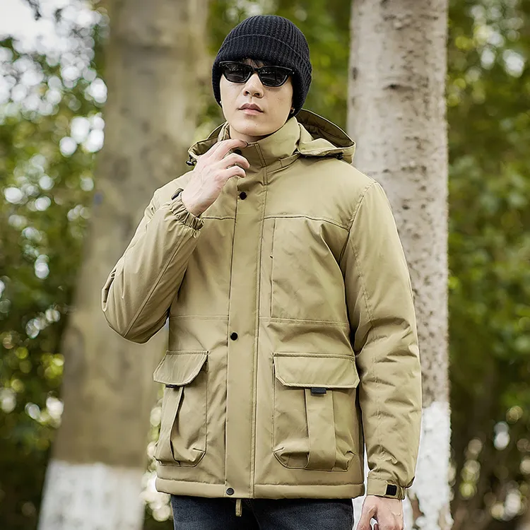 【保暖搭子】休闲防风冬季情侣冲锋棉衣外套加绒加厚男棉袄防寒棉服商品图