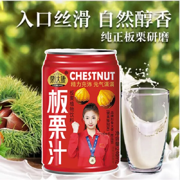信阳栗达康板栗汁饮料特产240ml*2