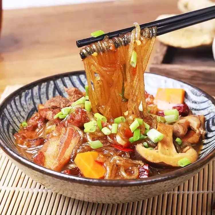 【手工粉条】农家纯手工红薯粉条河南农家特产地瓜粉红芋纯红薯粉条