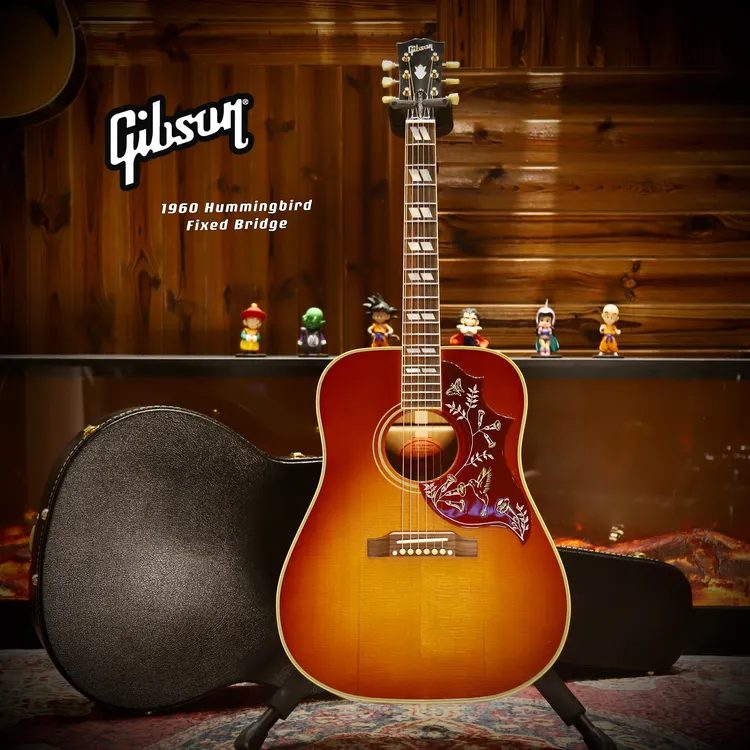 吉普森Gibson 蜂鸟1960元年复刻系列 美产全单限量款民谣吉他