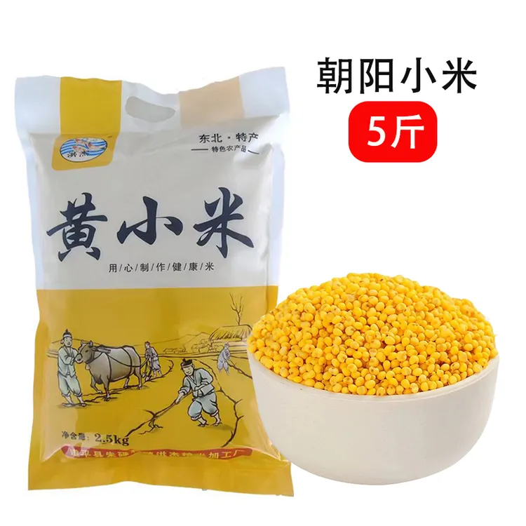 2025年辽宁朝阳黄小米 秋收新米5斤装