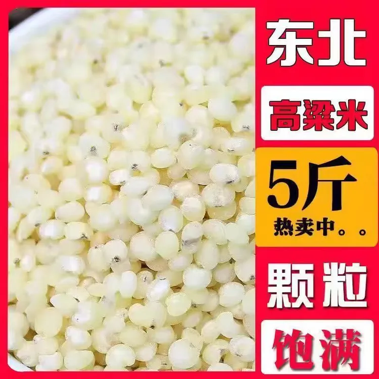 2024东北高粱米5斤现磨去皮高粱米水饭