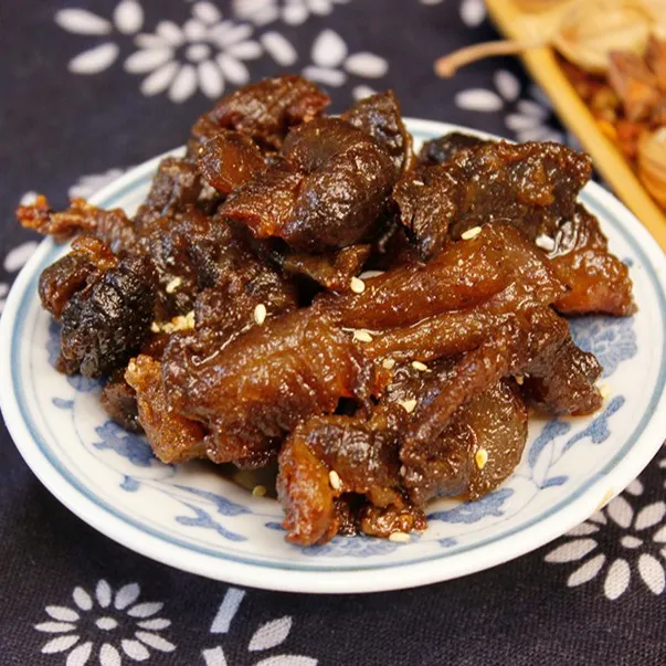 闪香牛肉筋牛肉干边角料筋头巴脑软硬适中口感内蒙休闲熟食125G