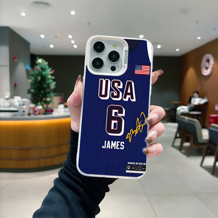 篮球詹姆斯手机壳彩银苹果13vivopoo华为荣耀小米
