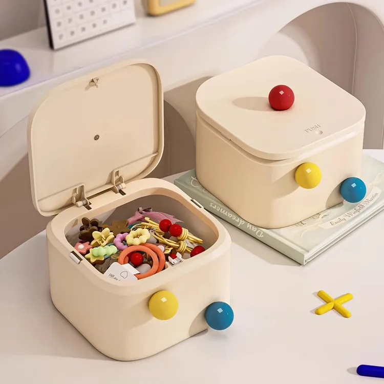 儿童发饰收纳盒小女孩皮筋头绳发卡发夹整理发圈发箍可爱首饰盒子