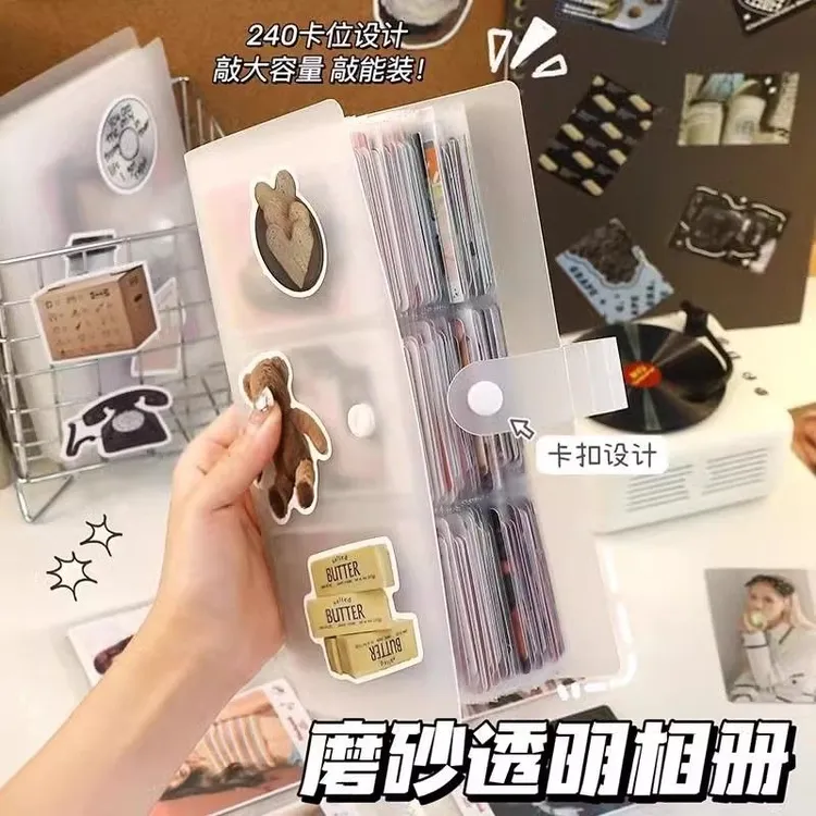 相册本3寸4宫格拍立得相册名片册卡册收藏册票根收纳册相纸卡册