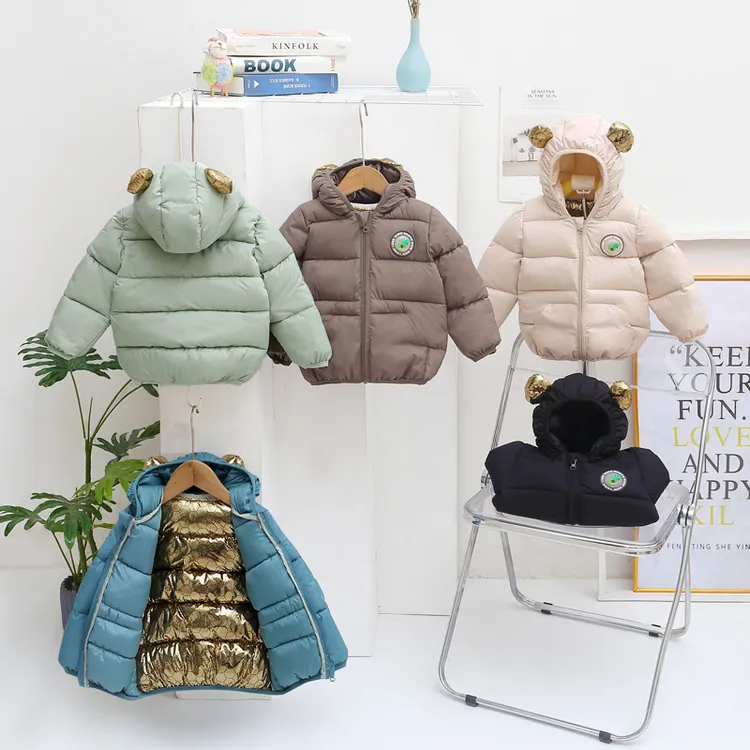 婴儿秋冬衣服装男女童棉服短款防风棉衣宝宝外套棉袄小童保暖衣服