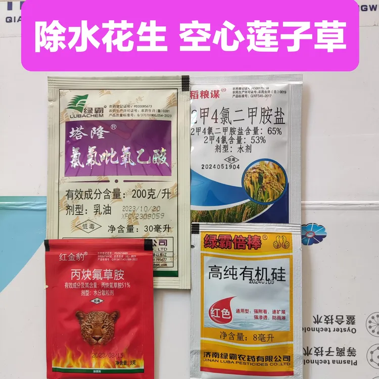 (倍茂)水花生除草剂除空心莲子草革命草过江藤含氯氟吡氧乙酸