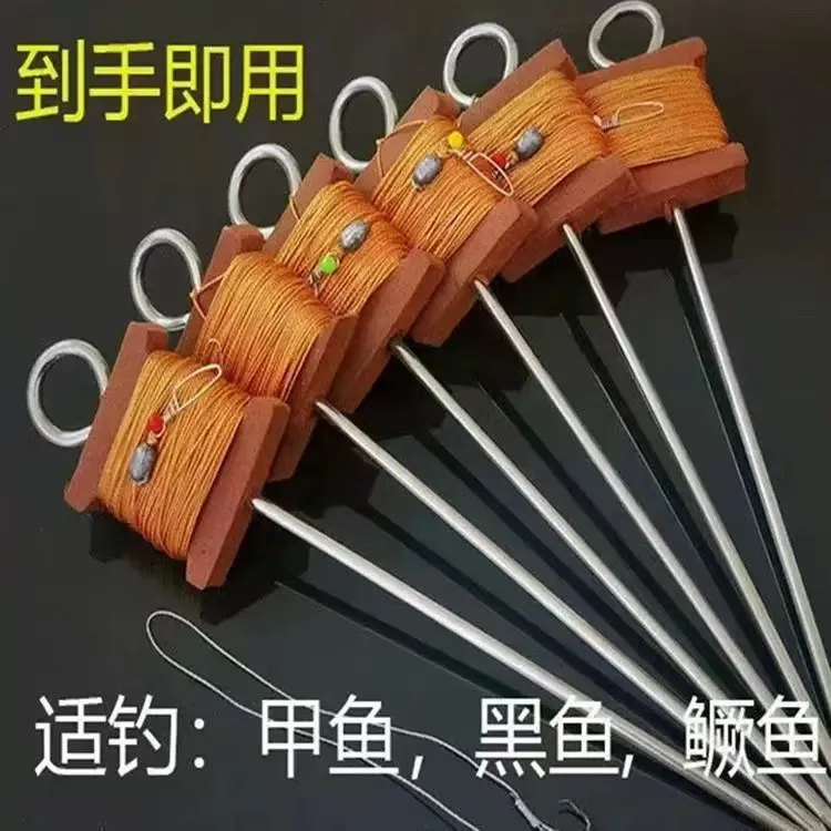 甲鱼钩套装专用钓甲鱼渔具全套线组王八钩老鳖钩黄鳝钩鲶鱼钓鱼钩