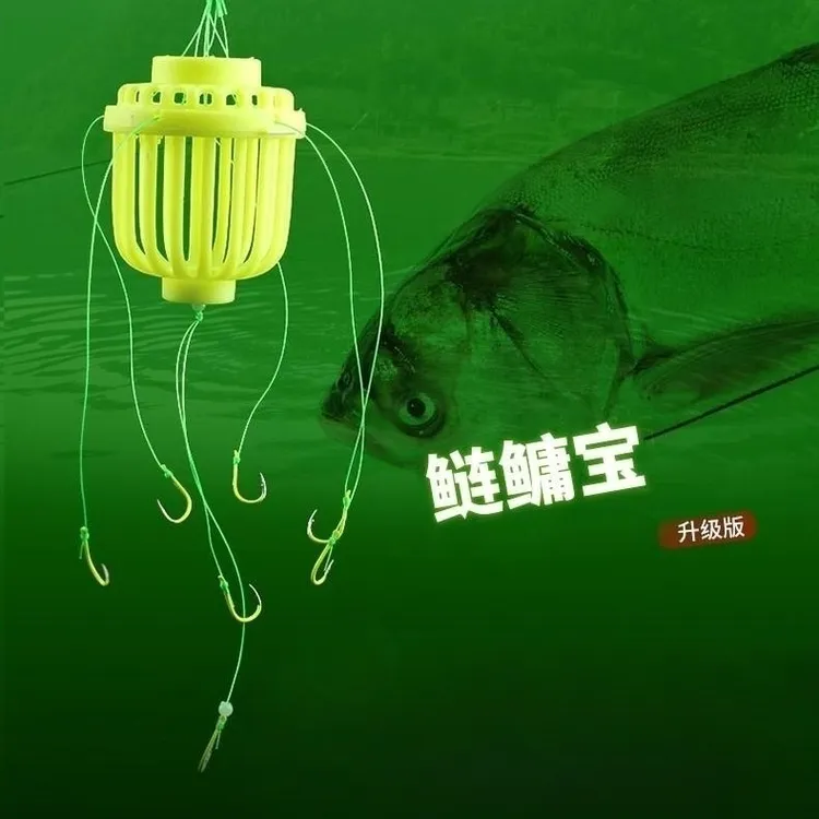 鲢鳙钓组水怪钓笼鲢鱼钩专用套装全套专钓花白鲢钩爆炸钩水雷饵笼