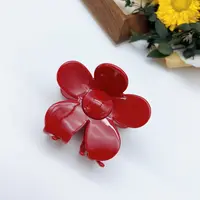 01719 好啊商店 安可拉红花花抓夹 底夹4.5cm