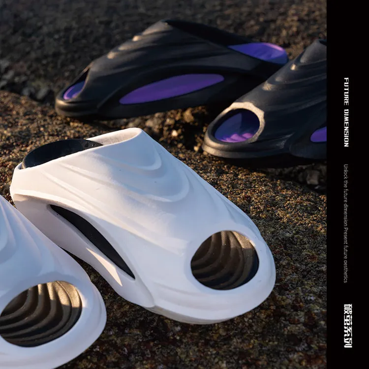 西邮哥【新疆包邮】运动拖鞋厚底防滑情侣款篮球外穿户外潮流踩屎感